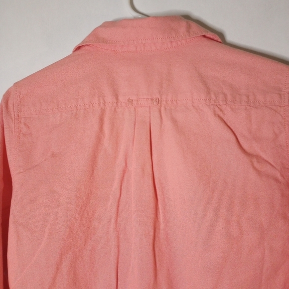 American Eagle coral button up size 4 - Picture 8 of 9